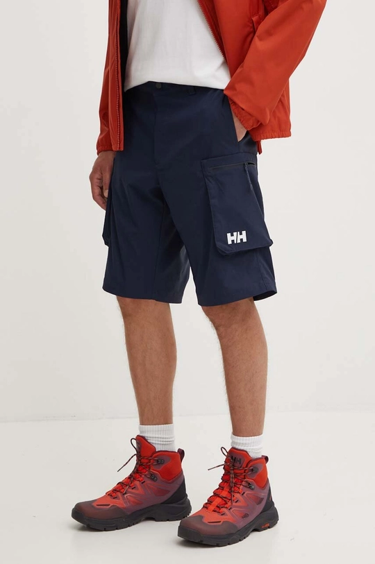 bleumarin Helly Hansen pantaloni scurți outdoor Move QD 2.0 De bărbați