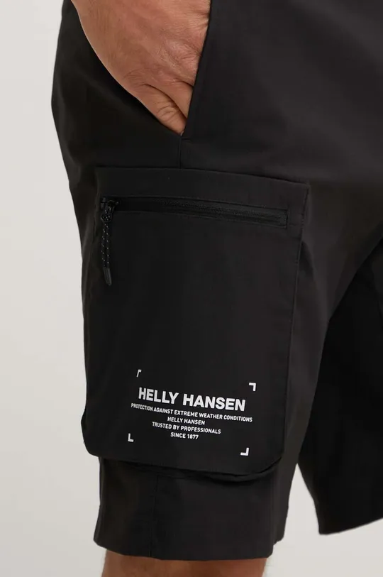 negru Helly Hansen pantaloni scurți outdoor Move QD 2.0