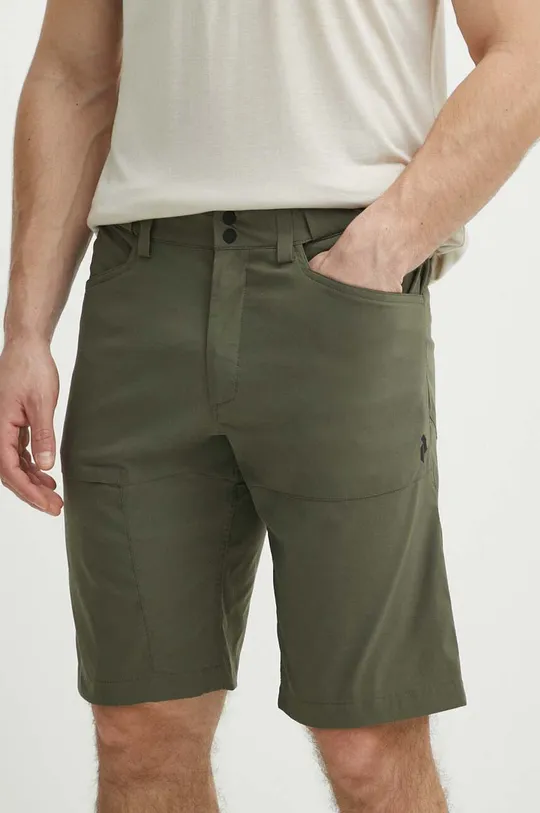 zelena Pohodne kratke hlače Peak Performance Iconiq Moški