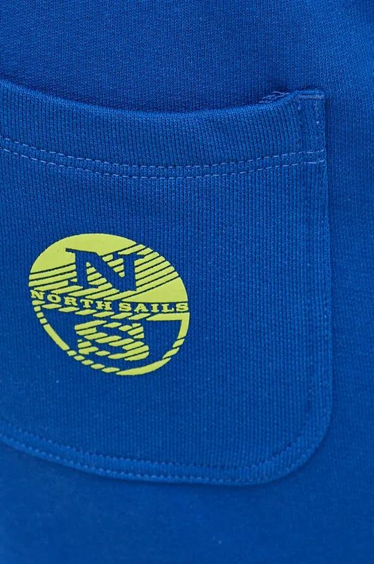 modrá Bavlnené šortky North Sails