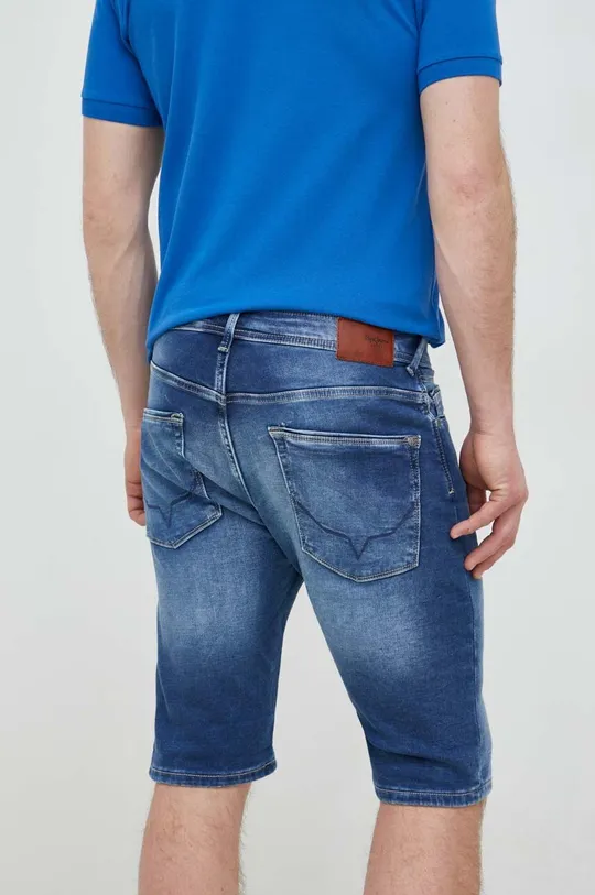 Pepe Jeans szorty jeansowe Jack Materiał zasadniczy: 98 % Bawełna, 2 % Elastan, Podszewka kieszeni: 65 % Poliester, 35 % Bawełna