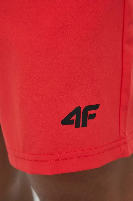 rdeča Kratke hlače za vadbo 4F