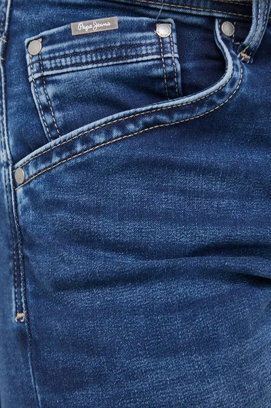 granatowy Pepe Jeans szorty jeansowe Track