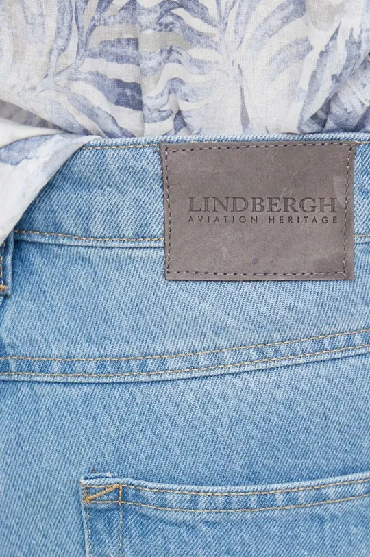 niebieski Lindbergh szorty jeansowe