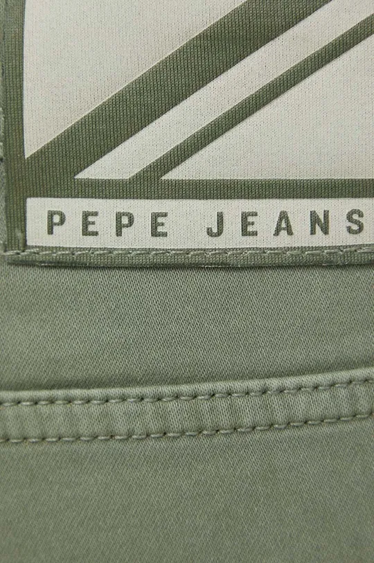 zielony Pepe Jeans szorty Jagger