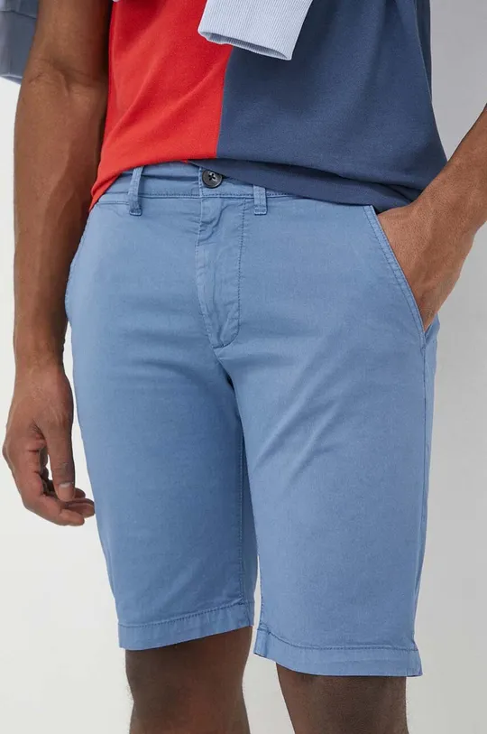 modra Kratke hlače Pepe Jeans Mc Queen Moški