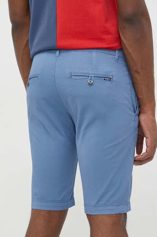 Kratke hlače Pepe Jeans Mc Queen  Glavni material: 98 % Bombaž, 2 % Elastan Podloga: 65 % Poliester, 35 % Bombaž