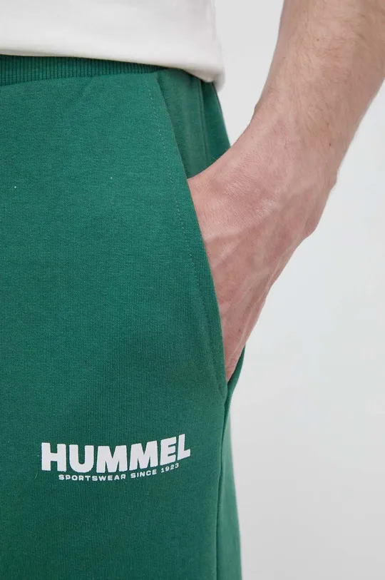 πράσινο Βαμβακερό σορτσάκι Hummel