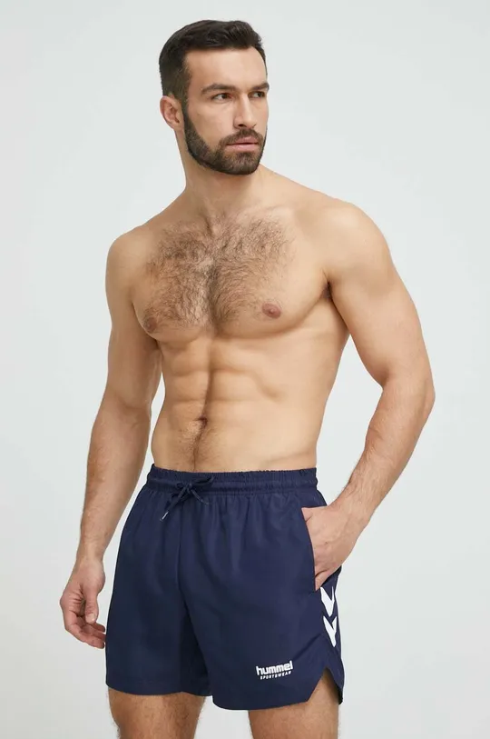 mornarsko plava Kratke hlače za kupanje Hummel Muški