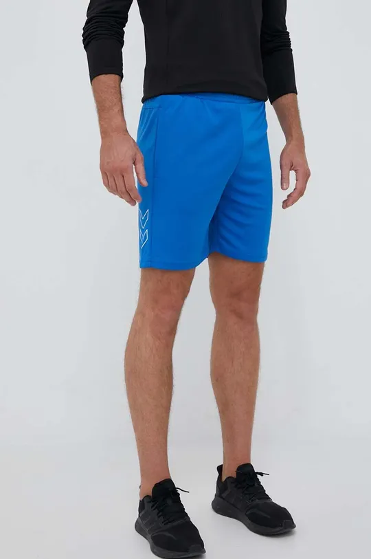 blu Hummel pantaloncini da allenamento Flex Mesh Uomo