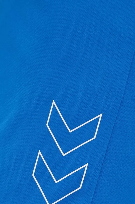 голубой Тренировочные шорты Hummel Flex Mesh