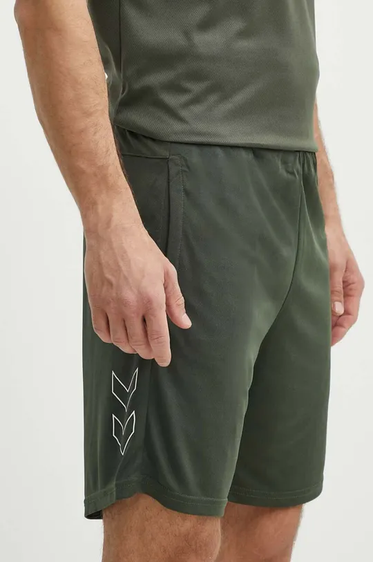 zelena Kratke hlače za vadbo Hummel Flex Mesh Moški