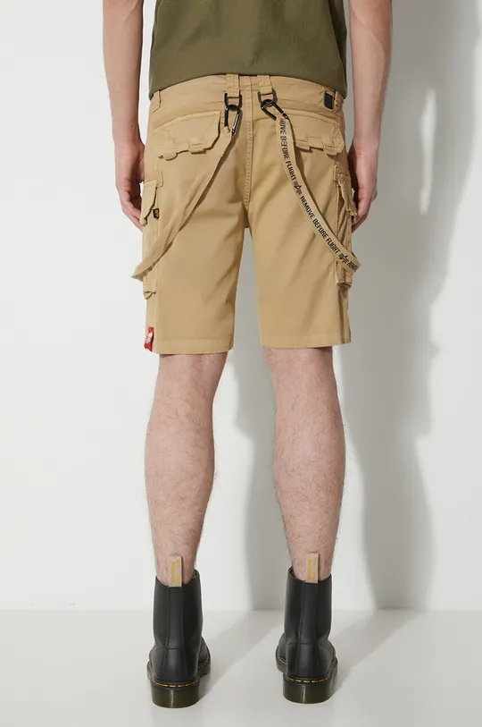 beige Alpha Industries shorts Men’s