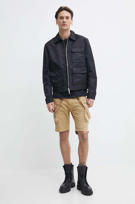 Kratke hlače Alpha Industries bež