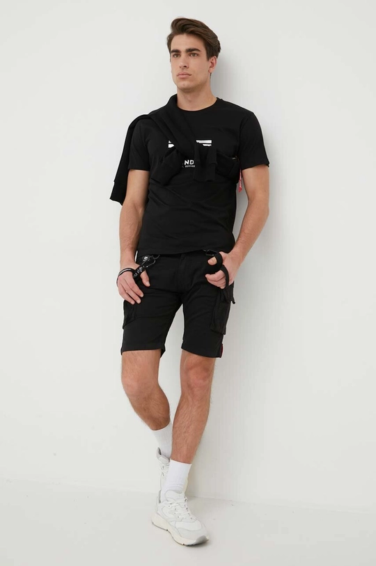 Alpha Industries shorts black