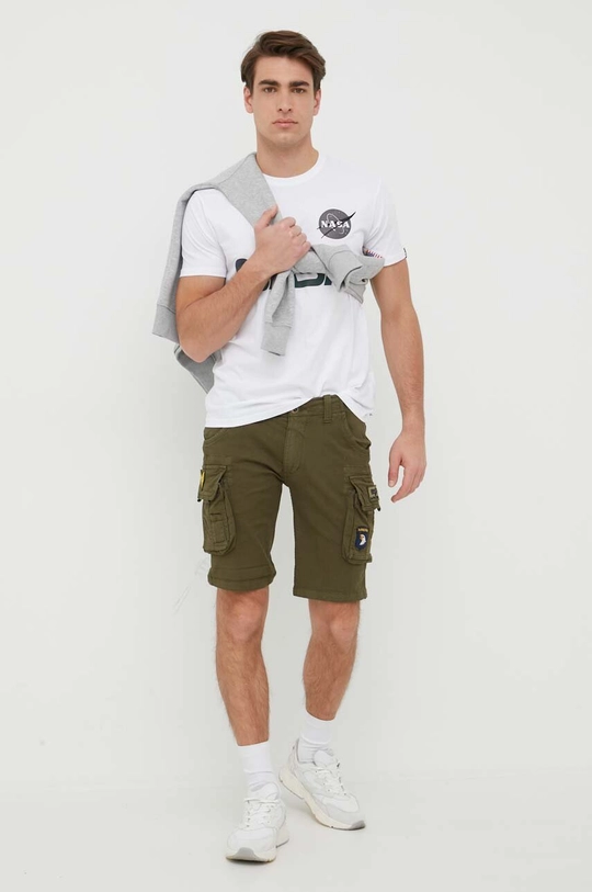 Alpha Industries shorts green