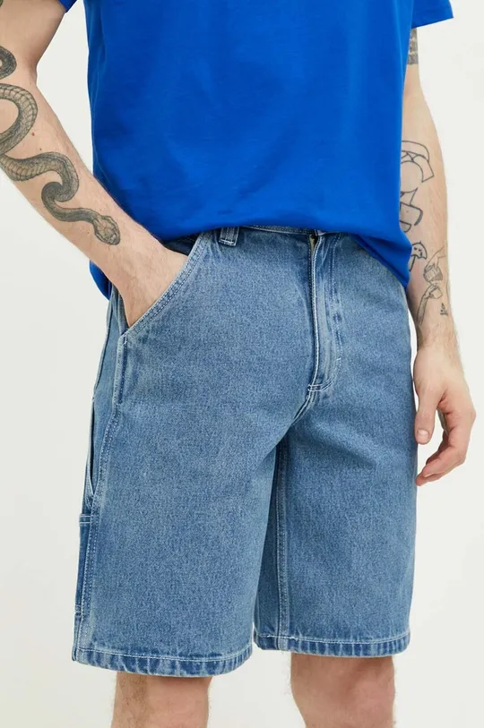niebieski Vans szorty jeansowe Męski