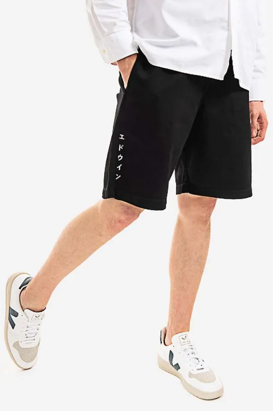 black Edwin cotton shorts Beta Short Men’s