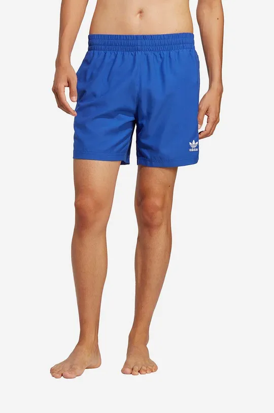 голубой Купальные шорты adidas Originals Solid Shorts Мужской