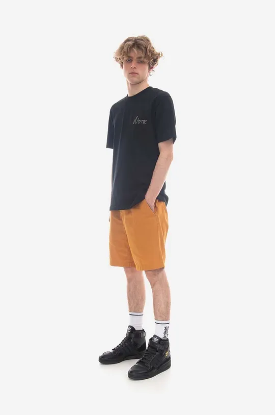 Pamučne kratke hlače Norse Projects Ezra Light Twill Shorts narančasta