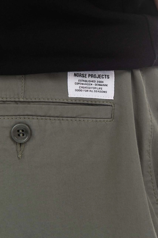 verde Norse Projects pantaloni scurți din bumbac