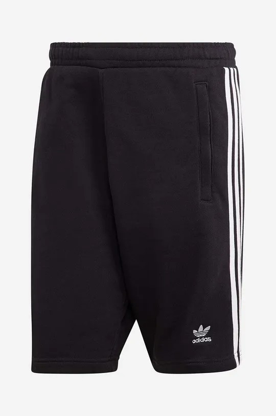 črna Bombažne kratke hlače adidas Originals Adicolor Classics 3-Stripes Sweat