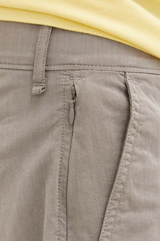 siva Kratke hlače Abercrombie & Fitch
