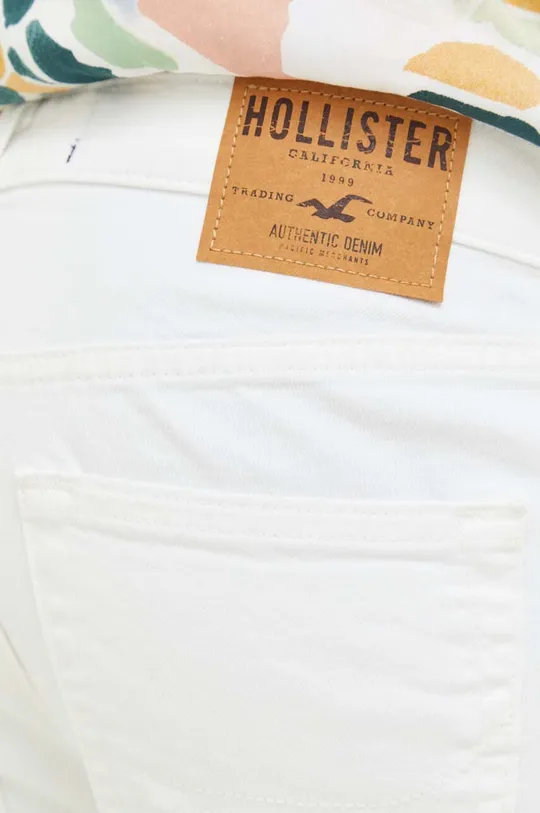 bijela Traper kratke hlače Hollister Co.