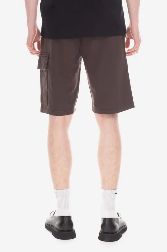 hnědá Bavlněné šortky C.P. Company Light Fleece Shorts