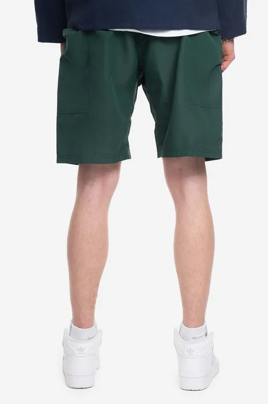Gramicci pantaloni scurți din bumbac Shell Gear Shor verde