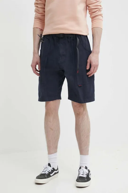 mornarsko modra Bombažne kratke hlače Gramicci Gadget Short