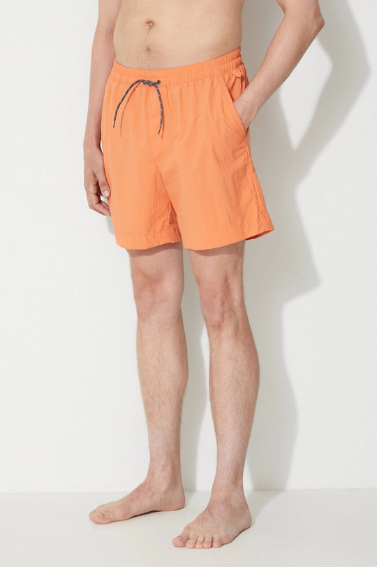 orange Columbia swim shorts Summerdry