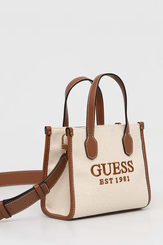 Τσάντα Guess καφέ