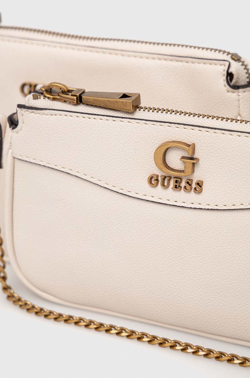 μπεζ τσάντα Guess