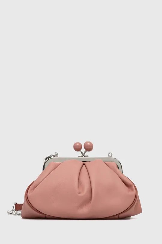 ροζ Δερμάτινη τσάντα Weekend Max Mara Γυναικεία