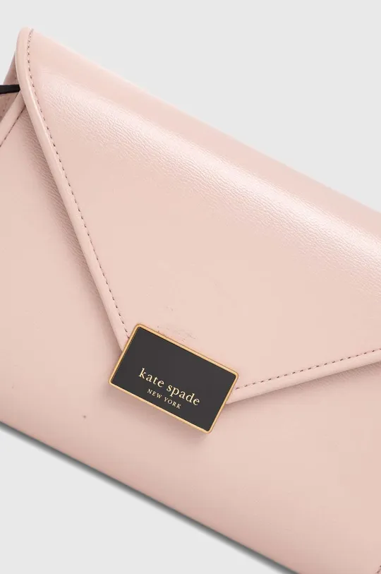 рожевий шкіряна сумочка Kate Spade