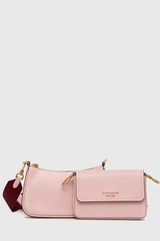 ροζ δερμάτινη τσάντα Kate Spade Γυναικεία