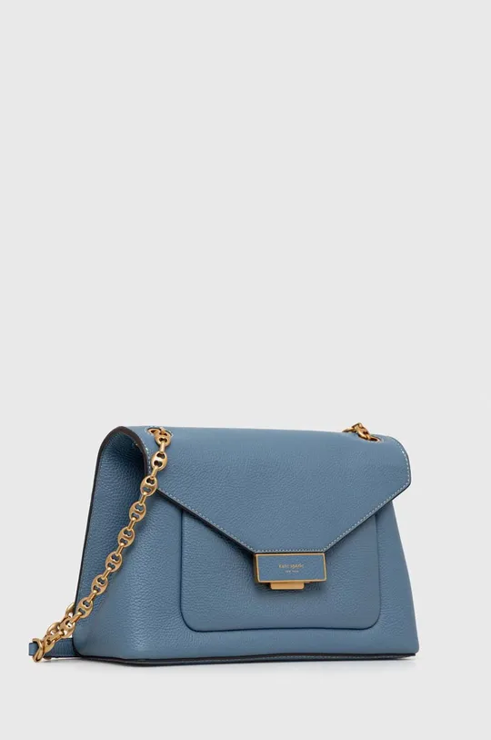 Δερμάτινη τσάντα Kate Spade μπλε