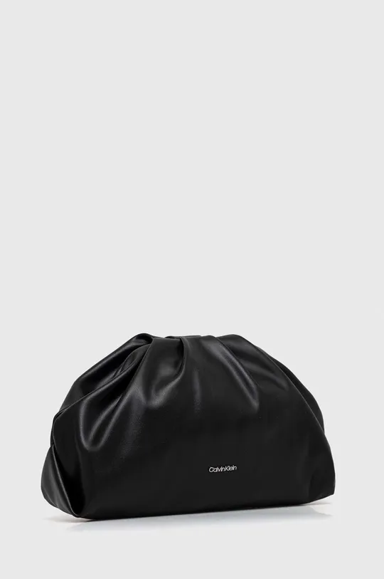 Listová kabelka Calvin Klein čierna