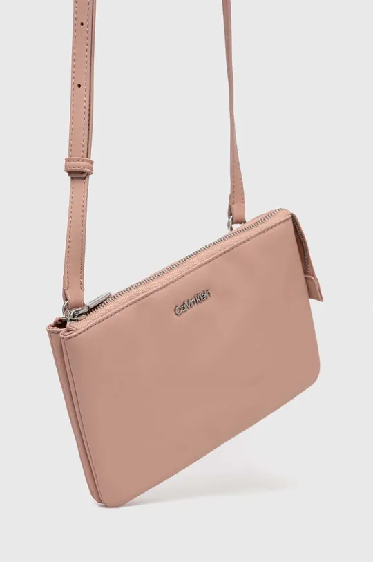 τσάντα Calvin Klein ροζ