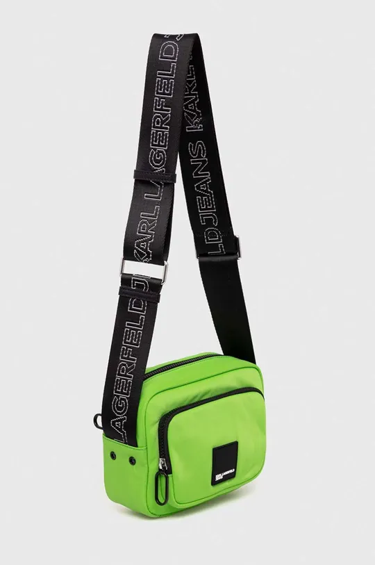 Malá taška Karl Lagerfeld Jeans zelená