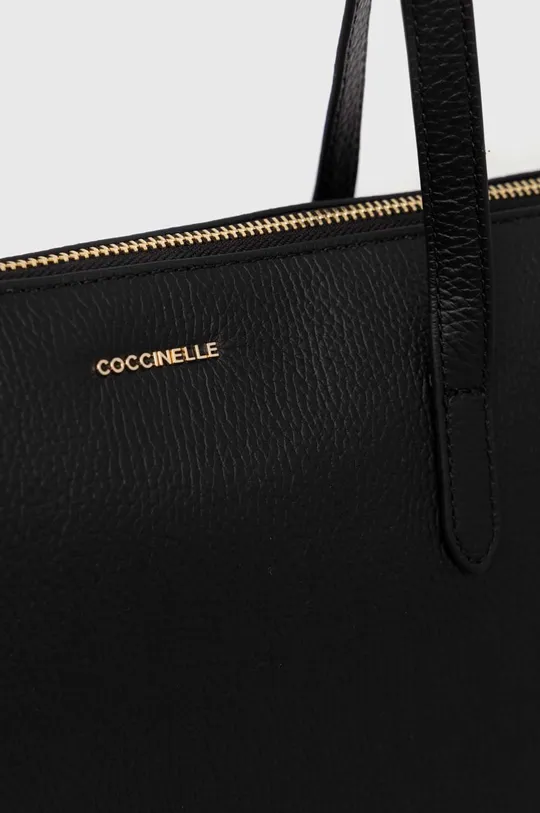 črna Usnjena torbica Coccinelle