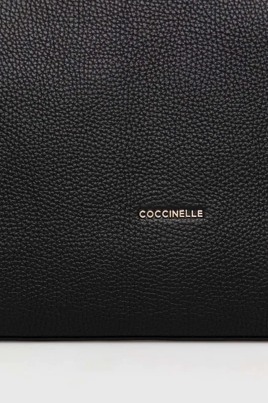 Usnjena torbica Coccinelle N15 Coccinellegleen  Naravno usnje