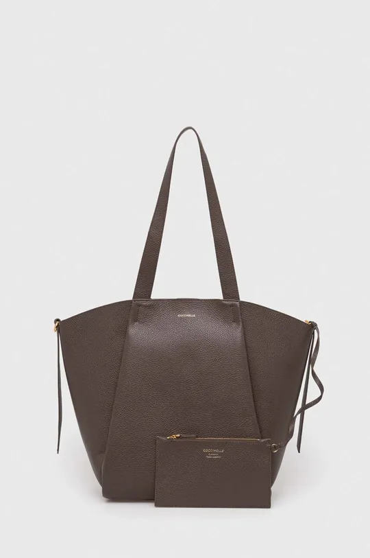 коричневий Шкіряна сумочка Coccinelle Boheme Жіночий