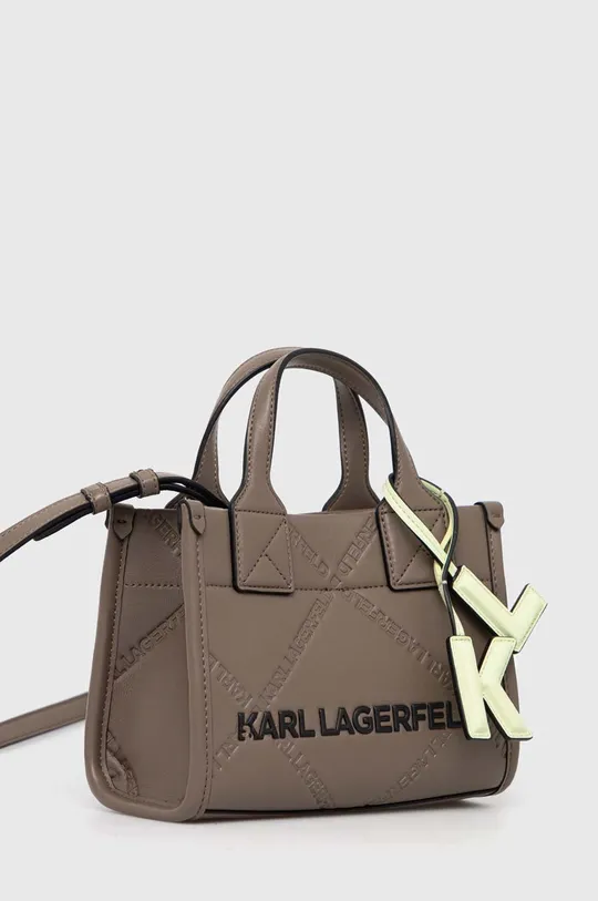 Τσάντα Karl Lagerfeld καφέ