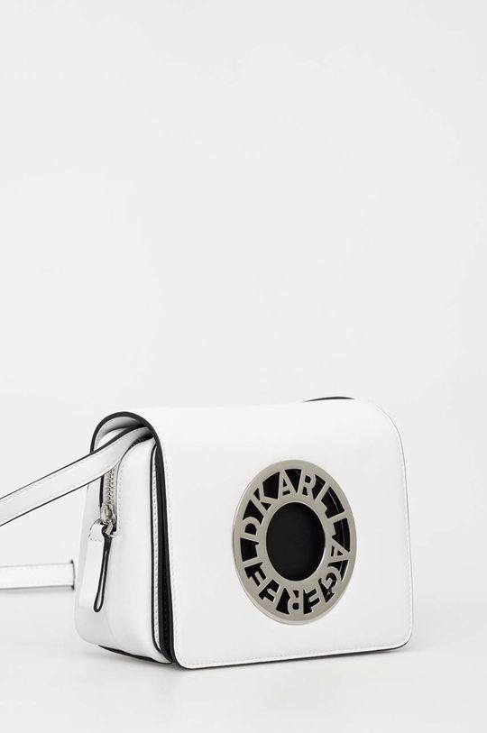 Karl Lagerfeld torebka skórzana biały