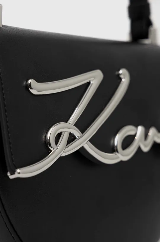 Δερμάτινη τσάντα Karl Lagerfeld  Φυσικό δέρμα
