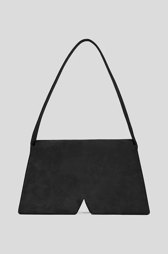 чорний Замшева сумочка Karl Lagerfeld