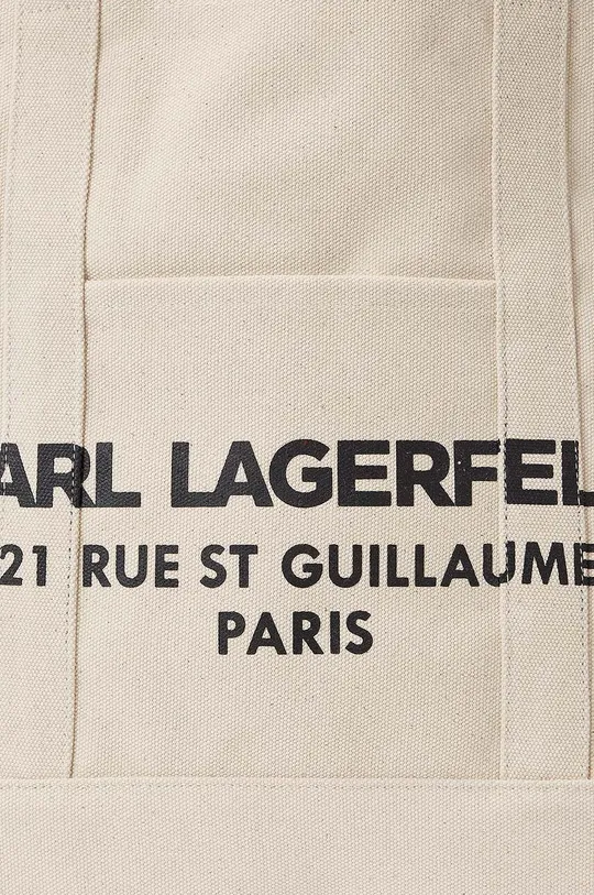 Kabelka Karl Lagerfeld  60 % Recyklovaná bavlna, 40 % Bavlna