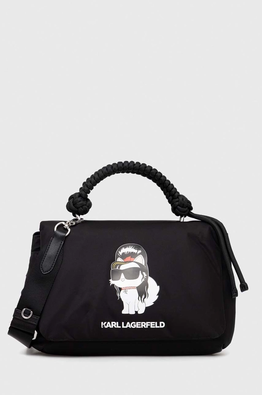 Τσάντα Karl Lagerfeld αποσπώμενος ιμάντας μαύρο 230W3056